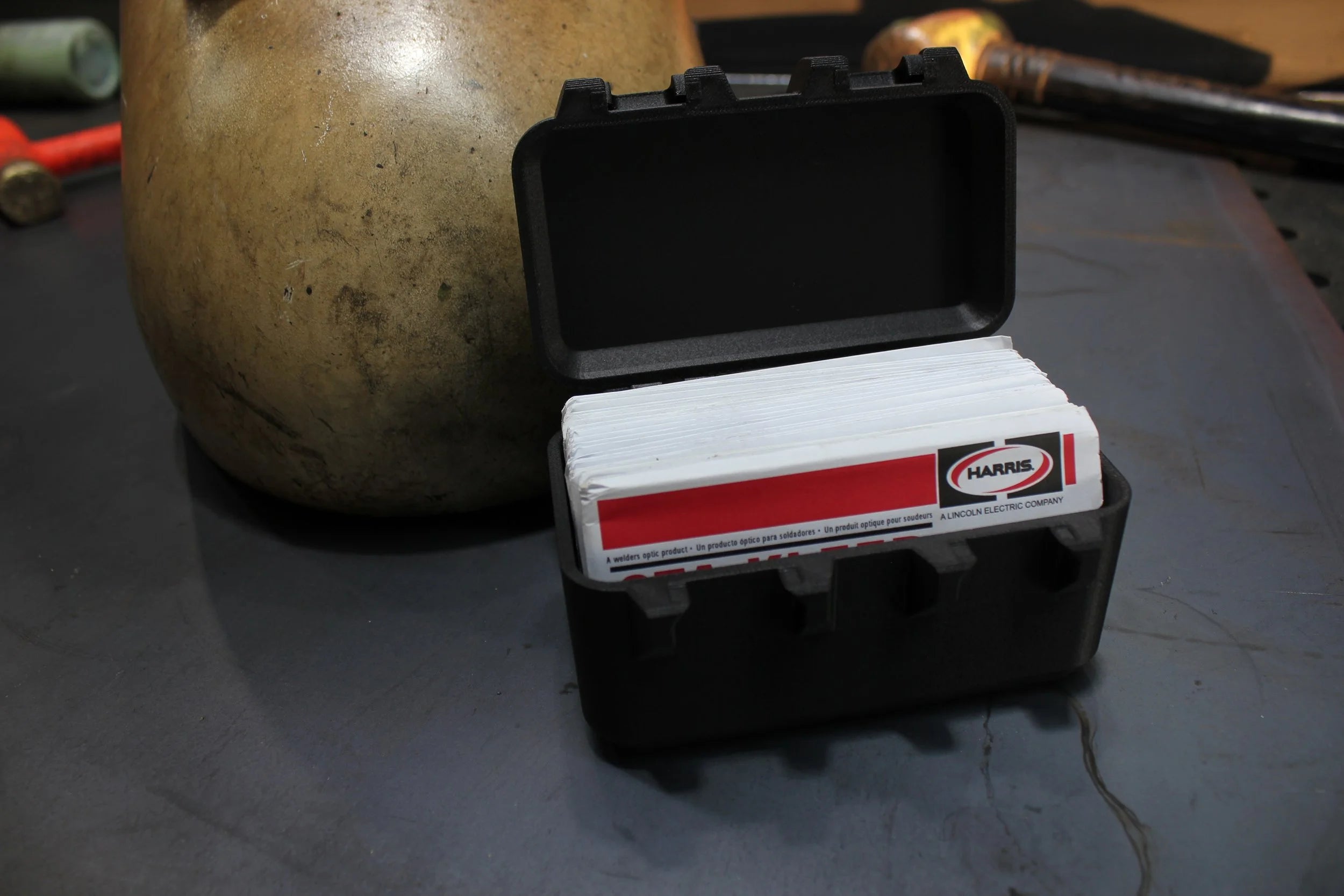 2×4 in welding lens case